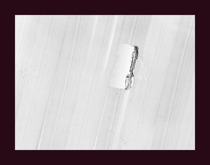 Sonar image of the Gulfoil shipwreck in the Gulf of Mexico